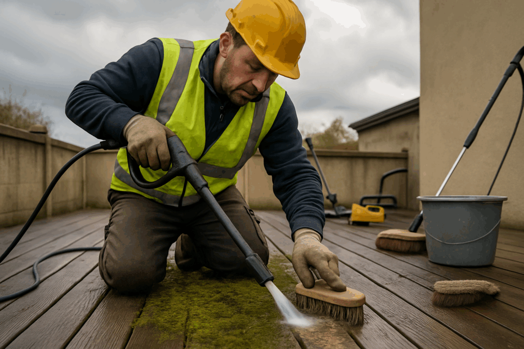 découvrez nos conseils pratiques pour nettoyer efficacement votre terrasse et éliminer la mousse. apprenez les techniques et produits adaptés pour redonner éclat et propreté à votre espace extérieur.