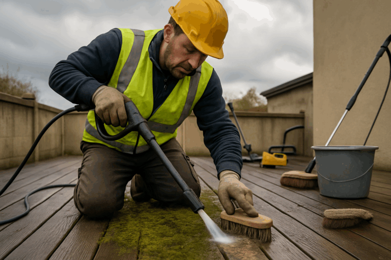 découvrez nos conseils pratiques pour nettoyer efficacement votre terrasse et éliminer la mousse. apprenez les techniques et produits adaptés pour redonner éclat et propreté à votre espace extérieur.